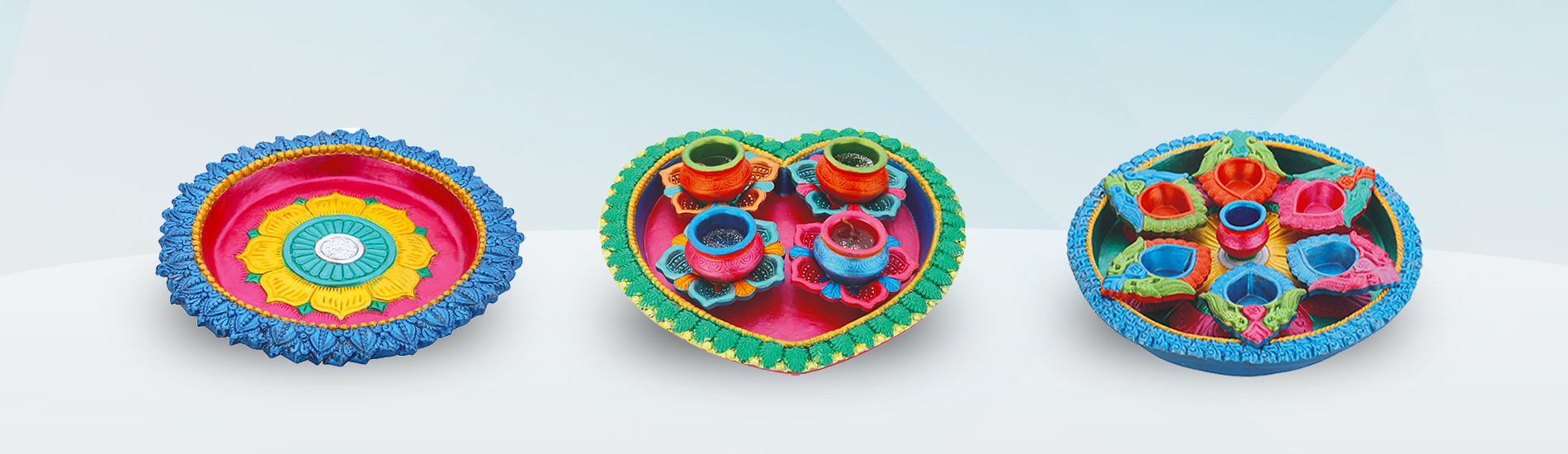 Wholesale clay lamp manufacturer — Yamuna Ceramic, India