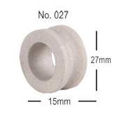 Reel Unglazed — unglazed ceramic reel by Yamuna Ceramic